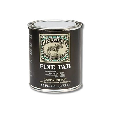 Bickmore® Pine Tar Hoof Treatment – Natural Hoof Care for Cracks, Corns & Hard Frogs (Pint)
